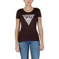 Tee-shirts sur Grenoble : T-shirt Guess SS CN LEO TRIANGLE TEE W6RI32 J1314
