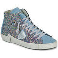 Baskets femme sur Grenoble : Baskets basses Philippe Model PRSX HIGH WOMAN