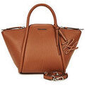 Sac &agrave; main Karl Lagerfeld K/WELLEN SM TOTE Marron Grenoble