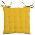 Linge de maison sur Grenoble : Galettes de chaise Stof Coussin de chaise 2 faces moutarde et taupe 40 cm Jaune 40x40 cm. . Maison & D&eacute;co> Galettes de chaise.
