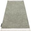 Tapis Rugsx Tapis BERBER 9000 vert Franges berb&egrave;re marocain 140x190 cm Vert 140x190 cm. . Maison & D&eacute;co > Tapis.