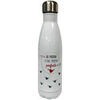 Bouteilles Enesco Bouteille isotherme en inox Maman Parfaite Blanc Unique. . Maison & D&eacute;co > Bouteilles.