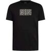 T-shirt EAX T-shirt slim &agrave; motif contour Noir