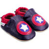 Chaussons b&eacute;b&eacute; Bibalou Capitaine USA Bleu