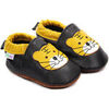 Chaussons b&eacute;b&eacute; Bibalou Charly le Tigre Noir