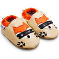 Chaussures enfants sur Grenoble : Chaussons b&eacute;b&eacute; Bibalou Maitre Renard Beige