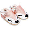 Chaussons b&eacute;b&eacute; Bibalou Ariana la Renarde - fourrure Dor&eacute;