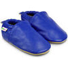 Chaussons b&eacute;b&eacute; Bibalou Unis - Bleu Electrique Bleu