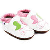 Chaussons b&eacute;b&eacute; Bibalou Poussins Coquins Blanc