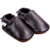 Chaussons b&eacute;b&eacute; Bibalou Unis - Brun Cachou Marron