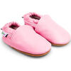 Chaussons b&eacute;b&eacute; Bibalou Unis - Rose Bonbon Rose