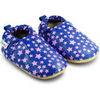 Chaussons b&eacute;b&eacute; Bibalou Imprim? Etoiles Mauves Bleu