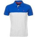 Polos sur Grenoble : Polo Degr&eacute; Celsius Polo manches courtes homme CALOSTE Bleu
