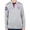 Polo enfant Vent Du Cap Polo manches longues gar&ccedil;on ECALANK Gris