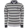 Polo enfant Harry Kayn Polo manches longues gar&ccedil;on ECALAORI Gris