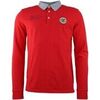Polo enfant Vent Du Cap Polo manches longues gar&ccedil;on ECEDICE Rouge