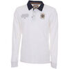 Polo enfant Vent Du Cap Polo manches longues gar&ccedil;on ECENICE Blanc