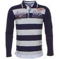 Polo enfant Harry Kayn Polo manches longues gar&ccedil;on ECHAGOR Marine Grenoble