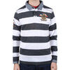 Polo enfant Vent Du Cap Polo manches longues gar&ccedil;on ECRASTY Gris