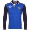 Polo enfant Harry Kayn Polo manches longues gar&ccedil;on ECREOR Bleu