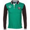 Polo enfant Harry Kayn Polo manches longues gar&ccedil;on ECREOR Vert