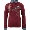 Polo enfant Harry Kayn Polo manches longues gar&ccedil;on ECAZBA Rouge