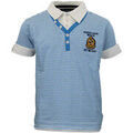 Polos enfants sur Grenoble : Polo enfant Srk Polo gar&ccedil;on ECAPIX Bleu