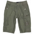 Pantalons enfants sur Grenoble : Pantalon enfant Srk Pantacourt gar&ccedil;on ECORO Kaki