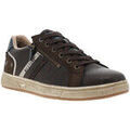 Baskets basses Mustang Tennis homme - Caf&eacute; Marron Grenoble