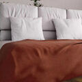 Plaids, jet&eacute;s Soleil D'Ocre Adele Rouge 140x200 cm,220x240 cm,180x220 cm. . Maison & D&eacute;co > Plaids, jet&eacute;s.