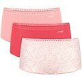 Shorties & boxers Sloggi Femme Culotte Paquet de 3 GO Crush Short C3P Multicolore Grenoble