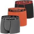 Boxers Freegun Pack Surprise de 3 Boxers coton homme Noir