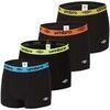Boxers Umbro Lot de 4 Boxers coton homme Noir
