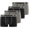 Boxers Freegun Lot de 4 Boxers gar&ccedil;on coton Gris Gris