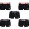Boxers Umbro Lot de 5 Boxers coton homme Noir