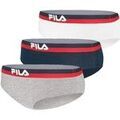 Culottes & autres bas
sur Grenoble : Boxers Fila Lot de 3 Slips coton Femme FU6050 Bleu