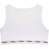 Brassi&egrave;res Fila Brassi&egrave;re femme en coton FU6157 Blanc