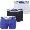 Boxers Umbro Lot de 3 Boxers coton homme Line Class Gris