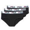 Culottes & slips Fila CULOTTES COTON X3 Noir