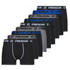 Cale&ccedil;ons Freegun BOXERS COTON E1 X9 Multicolore