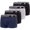 Boxers Pierre Cardin Lot de 4 boxers homme en coton Basic Noir