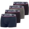 Boxers Pierre Cardin Lot de 4 boxers homme en coton French Noir