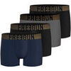 Boxers Freegun Lot de 4 Boxers homme Soft Touch Signature Karl Noir