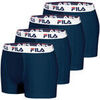 Boxers Fila Lot de 4 Boxers Homme 5016 coton couleur Navy Bleu