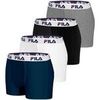 Boxers Fila Lot de 4 Boxers coton homme Gris