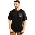 Tee-shirts sur Grenoble : T-shirt Capslab T-shirt homme relax fit avec print Dragon Ball Super Goku Black