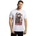 Tee-shirts sur Grenoble : T-shirt Capslab T-shirt homme regular fit avec print Naruto Shippuden Itachi