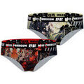 Culottes & autres bas
sur Grenoble : Boxers Freegun Lot de 2 culottes femme Panther Tiger Rouge