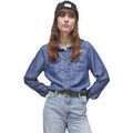 Chemises sur Grenoble : Chemise Von Dutch Chemise femme effet jean avec bouton