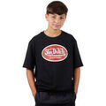 T-shirt enfant Von Dutch T-shirt enfant &agrave; col rond et manches courtes relax fit Relax Noir Grenoble